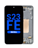 LCD Assembly with Frame for Galaxy S23 FE (S711) (Graphite) (Without Fingerprint) (Aftermarket Incell)