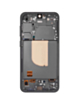 OLED Assembly with Frame for Galaxy S23 FE (S711) (Graphite) (Premium)