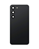 Back Cover Glass with Camera Lens and Adhesive for Galaxy S23 Plus (S916) (No Logo) (Phantom Black)