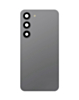 Back Cover Glass with Camera Lens and Adhesive for Galaxy S23 (S911) (No Logo) (Graphite)