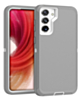 Heavy Duty Case for Galaxy S23 Plus (GRAY & WHITE) (Only Ground Shipping)
