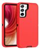 Heavy Duty Case for Galaxy S23 Plus (RED & BLACK) (Only Ground Shipping)