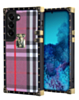 Square Luxury Case - Style 8 for Galaxy S23 Plus (Only Ground Shipping)