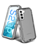 Galaxy S23 Plus Transparent Shockproof Case - GRAY (Only Ground Shipping)