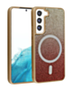 Wireless Charging Bling Diamond Crystal Case - GOLD for Galaxy S23 Plus (Only Ground Shipping)