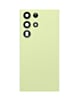Back Cover Glass with Camera Lens and Adhesive for Galaxy S23 Ultra (S918) (No Logo) (Lime)