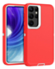 Heavy Duty Case for Galaxy S23 Ultra (RED & WHITE) (Only Ground Shipping)