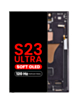 OLED Assembly with Frame for Galaxy S23 Ultra (S918) (Phantom Black) (Aftermarket Pro Soft / 120Hz)