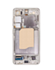 OLED Assembly with Frame for Galaxy S24 (S921) (Amber Yellow) (Aftermarket Plus Soft / 120Hz)