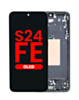 Buy the OLED Assembly with Frame for Galaxy S24 FE 5G S721 in Graphite, Aftermarket OLED.
