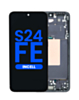 LCD Assembly with Frame for Galaxy S24 FE (S721) (Graphite) (Without Fingerprint) (Aftermarket Incell)