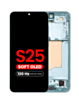 OLED Assembly with Frame for Galaxy S25 (S931) (Mint) (Aftermarket Plus Soft / 120Hz)