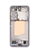 OLED Assembly with Frame for Galaxy S25 (S931) (Silver Shadow) (Aftermarket Plus Soft / 120Hz)
