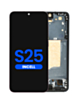 LCD Assembly with Frame for Galaxy S25 (S931) (Blue Black) (Without Fingerprint) (Aftermarket Incell)