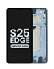 OLED Assembly with Frame for Galaxy S25 Edge (S937) (Titanium Jet Black) (Service Pack)