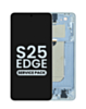 OLED Assembly with Frame for Galaxy S25 Edge (S937) (Titanium Silver) (Service Pack)