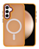 Galaxy S25 Plus New Magnetic Wireless Charging Case - ORANGE (Only Ground Shipping)