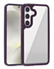Luxury Shockproof Clear Case - PURPLE for Galaxy S25 Plus (Only Ground Shipping)
