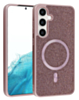 Wireless Charging Bling Diamond Crystal Case - ROSE GOLD for Galaxy S25 Plus (Only Ground Shipping)