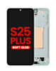 OLED Assembly with Frame for Galaxy S25 Plus (S936) (Mint) (Aftermarket Plus Soft)