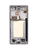 OLED Assembly with Frame for Galaxy S25 Ultra (S938) (Titanium White Silver) (Aftermarket Plus Soft / 120Hz)