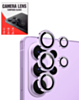Camera Lens Protector with Metal Ring for Galaxy S26 Ultra (Cobalt Violet)