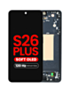 OLED Assembly with Frame for Galaxy S26 Plus (S947) (Black) (Aftermarket Plus Soft / 120Hz)