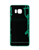 Back Glass with Camera Lens and Adhesive for Galaxy S6 Edge+ (NO LOGO) (BLACK)