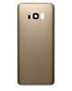 Back Glass with Camera Lens and Adhesive for Galaxy S8 (NO LOGO) (GOLD)