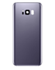 Back Glass with Camera Lens and Adhesive for Galaxy S8 (NO LOGO) (VIOLET GRAY)