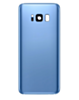 Back Glass with Camera Lens and Adhesive for Galaxy S8+ (NO LOGO) (CORAL BLUE)