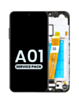 LCD Assembly with Frame for Galaxy A01 (A015F / DS / 2020) (Narrow FPC Connector) (Service Pack)