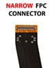 LCD Assembly without Frame (US Model / Narrow FPC Connector) (for TYPE-C Frames) for Galaxy A01 (A015 / 2020) (Premium)