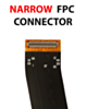 LCD Assembly with TYPE-C Frame (US Model / Narrow FPC Connector) (145.5mm) for Galaxy A01 (A015 / 2020) (Premium)