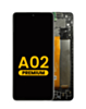 LCD Assembly with Frame for Galaxy A02 (A022 / 2020) (Premium)