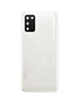Back Glass with Camera Lens and Adhesive for Galaxy A02s (A025U / 2020) (NO LOGO) (WHITE)