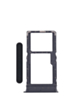 Dual Sim Card Tray for Galaxy A06 5G (A066 / 2025) (BLACK)