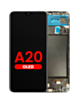 OLED Assembly with Frame for Galaxy A20 (A205U / 2019) (Aftermarket OLED)
