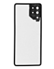 Back Glass with Camera Lens and Adhesive for Galaxy A22 4G (A225 / 2021) (NO LOGO) (WHITE)