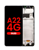 OLED Assembly with Frame for Galaxy A22 4G (A225 / 2021) (Aftermarket OLED)