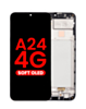 OLED Assembly with Frame for Galaxy A24 4G (A245 / 2023) (Aftermarket OLED)