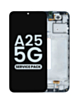 OLED Assembly with Frame for Galaxy A25 5G (A256 / 2023) (Service Pack)