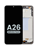OLED Assembly with Frame for Galaxy A26 5G (A266 / 2025) (BLACK) (Service Pack)