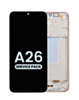 OLED Assembly with Frame for Galaxy A26 5G (A266 / 2025) (PEACH PINK) (Service Pack)