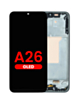 OLED Assembly with Frame for Galaxy A26 5G (A266/2025) (BLACK) (Aftermarket OLED)