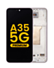 OLED Assembly with Frame for Galaxy A35 5G (A356 / 2024) (AWESOME LILAC) (Premium)