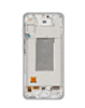 OLED Assembly with Frame for Galaxy A36 5G (A366 / 2025) (WHITE / GRAY) (Service Pack)