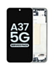 OLED Assembly with Frame for Galaxy A37 5G (A376 / 2026) (WHITE) (Service Pack)
