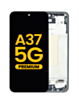 OLED Assembly with Frame for Galaxy A37 5G (A376 / 2026) (CHARCOAL) (Premium)
