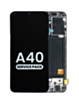 Purchase the OLED Assembly with Frame for Galaxy A40 A405 2019, Service Pack.